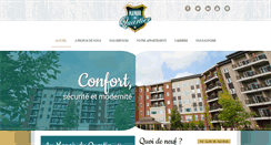 Desktop Screenshot of manoirduquartier.com